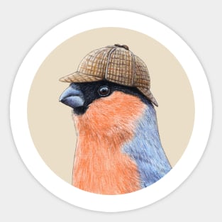 Eurasian bullfinch Sticker